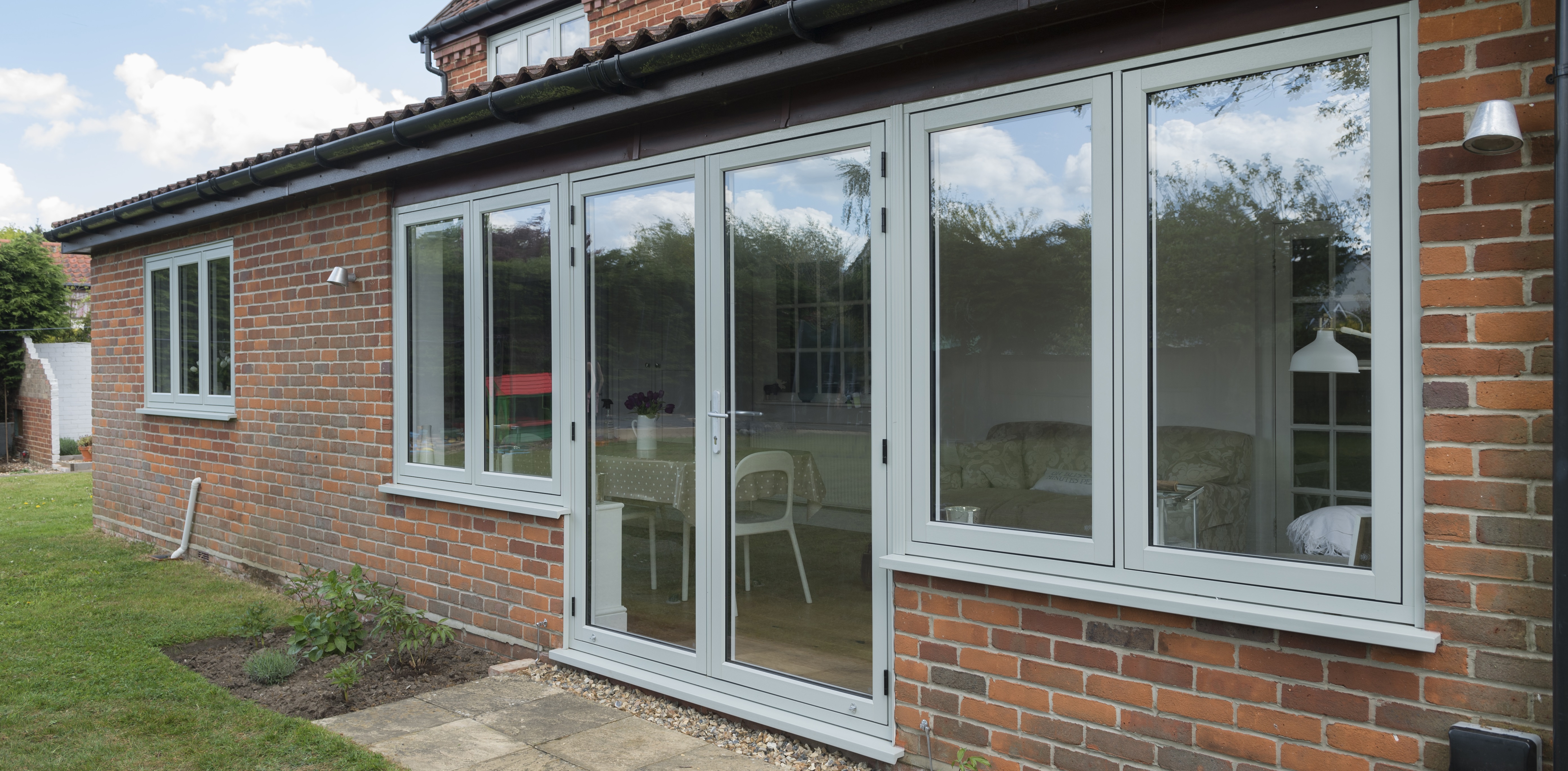 R7 flush fit french door combination in Painswick Double Glazing